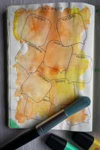 007-Bujo-Weekly Bujo Weekly Spread example 7